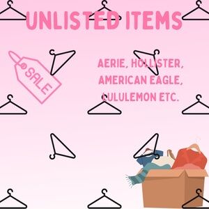 UNLISTED ITEM (posh live)